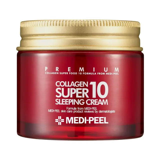 MediPeel Collagen Super 10 Sleeping Cream Κρέμα Νυκτός με Κολλαγόνο για Αντιγήρανση και Σύσφιξη 70gr