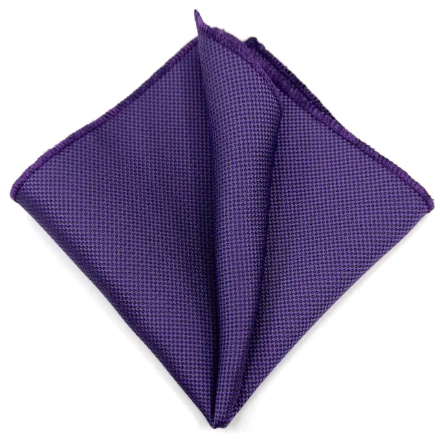 Βιολετί Μαντήλι Τσέπης με Γαζί 26*26cm