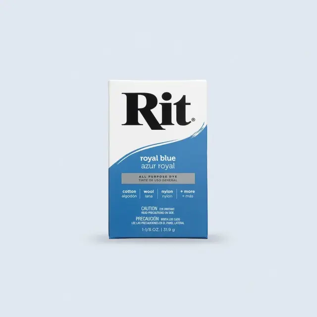 Rit Dye Powder All-Purpose Βαφή Υφασμάτων – Royal Blue 31,9g 2