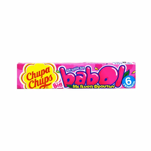Chupa Chups Big Babol Tutti Frutti 27,6 gr Συσκ. 20 τμχ