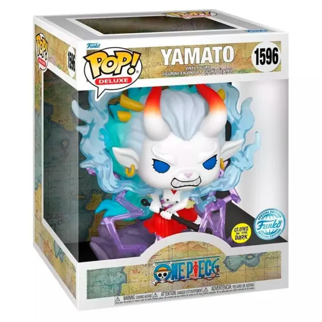 Φιγούρα Funko POP! Deluxe: One Piece - Yamato (Beast Form) GITD #1596 (Exclusive)
