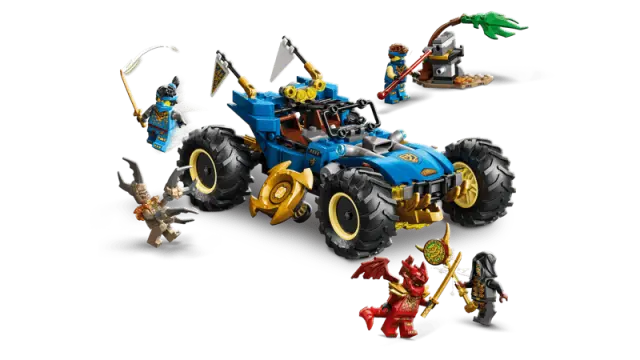 LEGO® Ninjago Jay's Transforming Car για 8+ Ετών 387τμχ - 71856 3