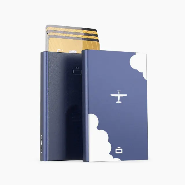 Ogon Πορτοφόλι Καρτών με RFID / Slider Automatic Card Holder: Fly