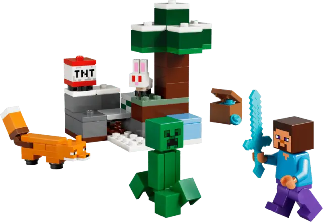 LEGO® Minecraft Steve's Taiga Adventure για 6+ Ετών 79τμχ - 21583
