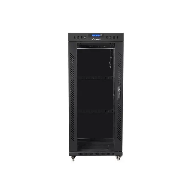 Lanberg Καμπίνα Rack 27U 600x800 LCD Black V2 (FF01-6827-12BL) 2
