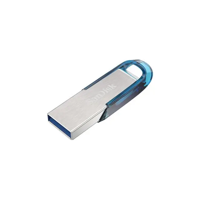 SanDisk USB Stick Ultra Flair 64GB USB 3.2 Blue / Silver (SDCZ73-064G-G46B)