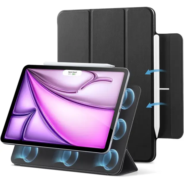 Esr Rebound Magnetic Ipad Pro 12.9” 4 / 5 / 6 / 2020-2022 / Air 13” 1 / 2 / 3 2024-2026 Black