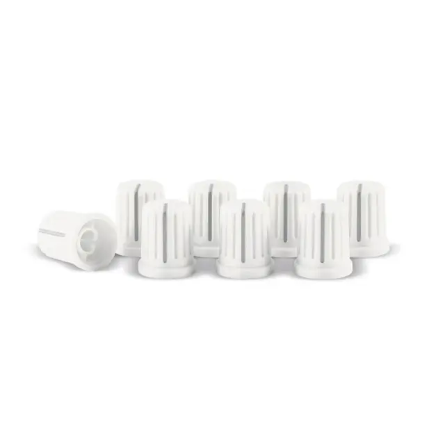 Reloop 8 Knob Cap Σετ Άσπρο