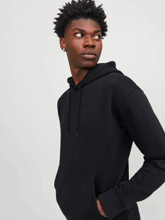 JJESTAR BASIC SWEAT HOOD NOOS Black 2