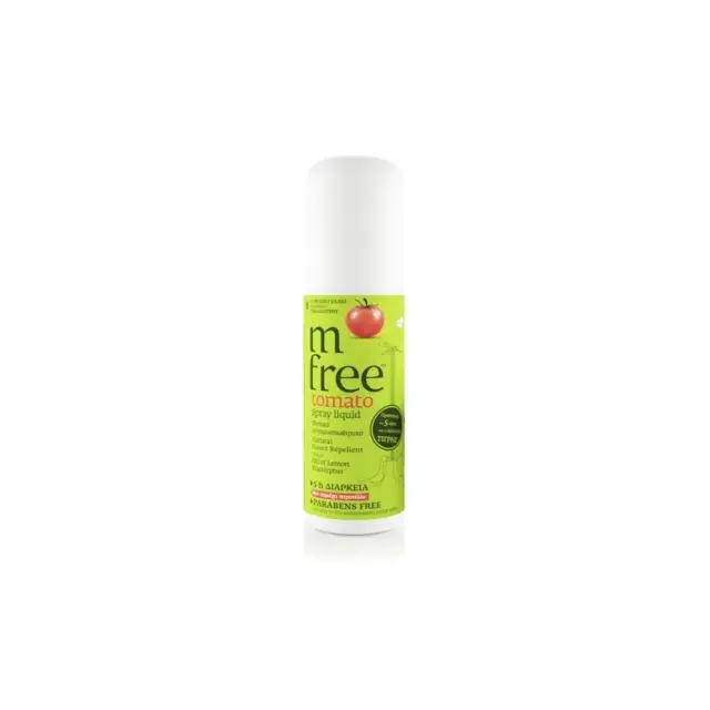 M-Free Tomato Εντομοαπωθητική Λοσιόν σε Spray Κατάλληλη και για Παιδιά 80ml