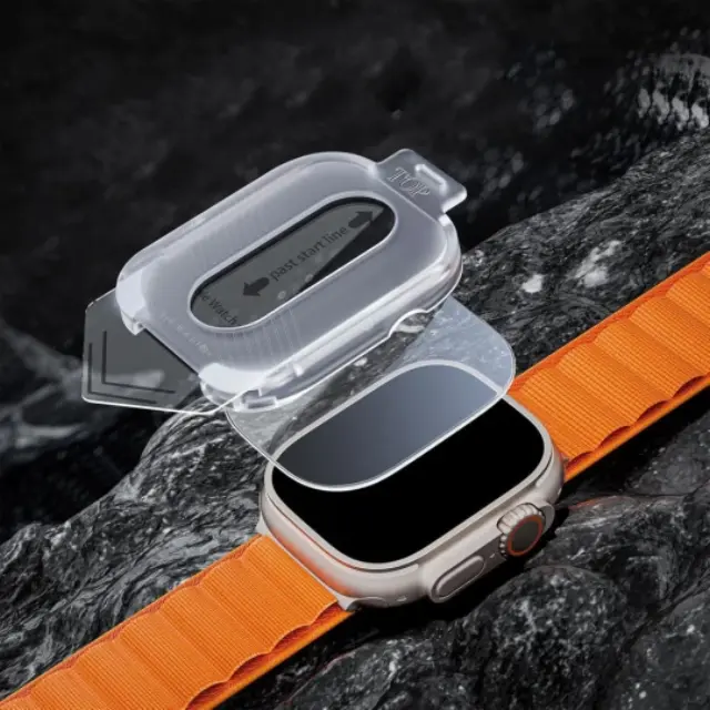 Tech-protect Easy Set+ 2-pack Apple Watch Ultra 1 / 2 / 3 / 4 (49 Mm) Clear 3