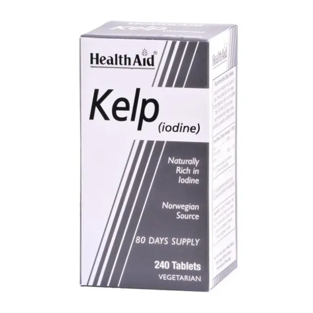 Health Aid Kelp lodine Ιώδιο 240 ταμπλέτες