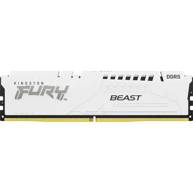 Kingston DIMM 32 GB DDR5-5600 (white, KF556C36BWE-32, FURY Beast, AMD EXPO)