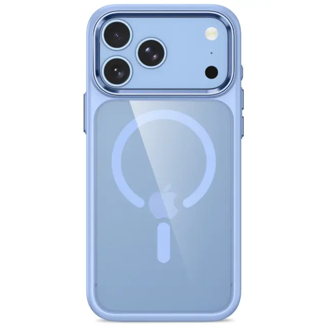 Tech-Protect® Magmat MagSafe CC Θήκη για iPhone 17 Pro Max/18 Pro Max- Light Blue/Clear. 2