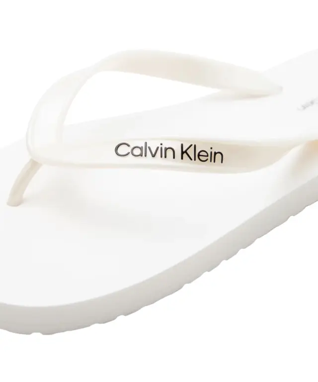 Calvin Klein – Γυναικείες Παντόφλες Arwa HW0HW02956-YBR Λευκό 3