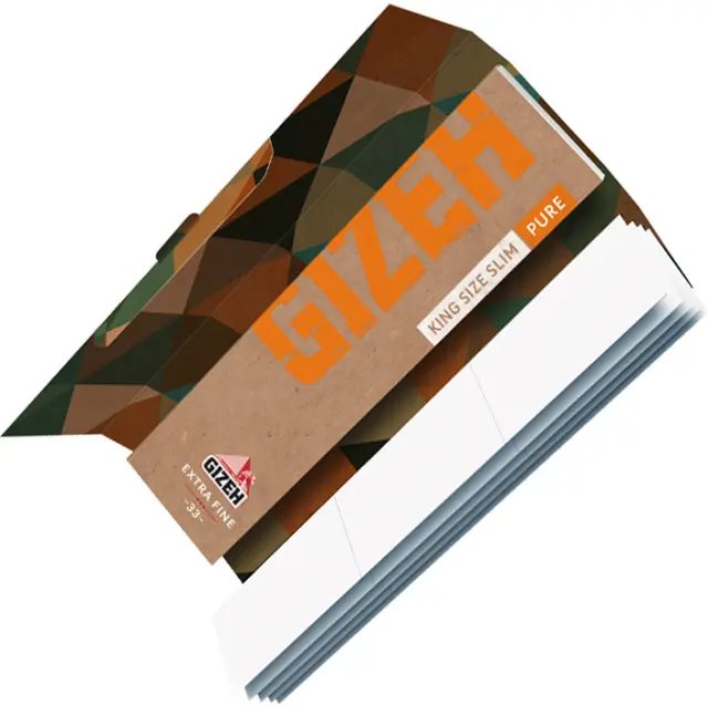GIZEH Χαρτάκια King Size Slim Super Fine - Μαγνητικό Κλείσιμο 2