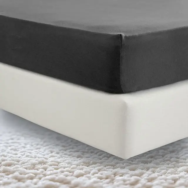 Σεντόνι με λάστιχο Jersey 160x200+40 Night Black La Luna 5510134