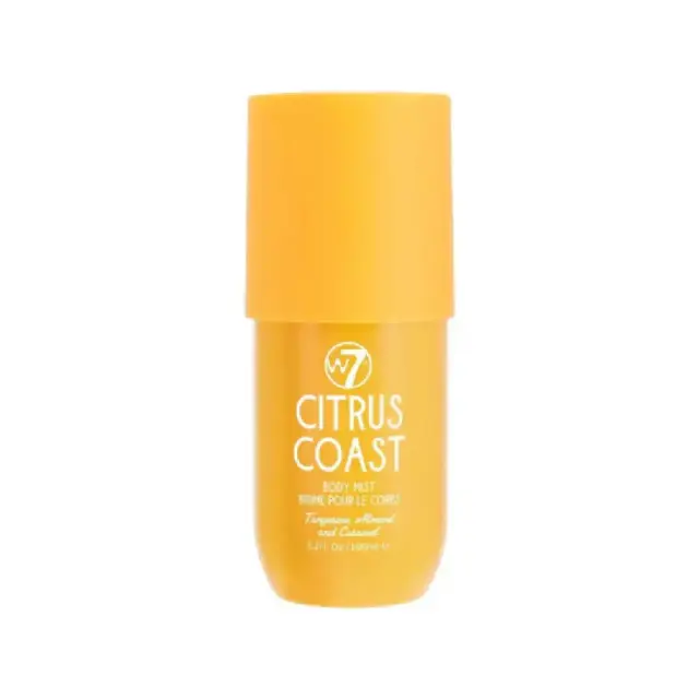 W7 Cosmetics Citrus Coast Body Mist 100ml, Σπρέυ Σώματος με Άρωμα Μανταρίνι, Αμύγδαλο και Καραμέλα 100ml
