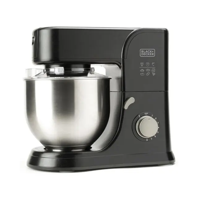 Black & Decker Κουζινομηχανή BXKM1001E 5.2L 1200W Black (BXKM1001E)