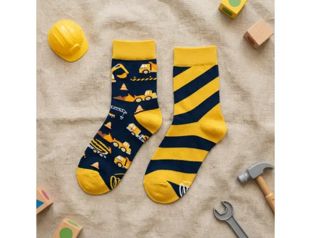 Κάλτσες Sock The Builder Many Mornings με μέγεθος 27-30 - ΠαιδικέςThe Builder Kids 27-30