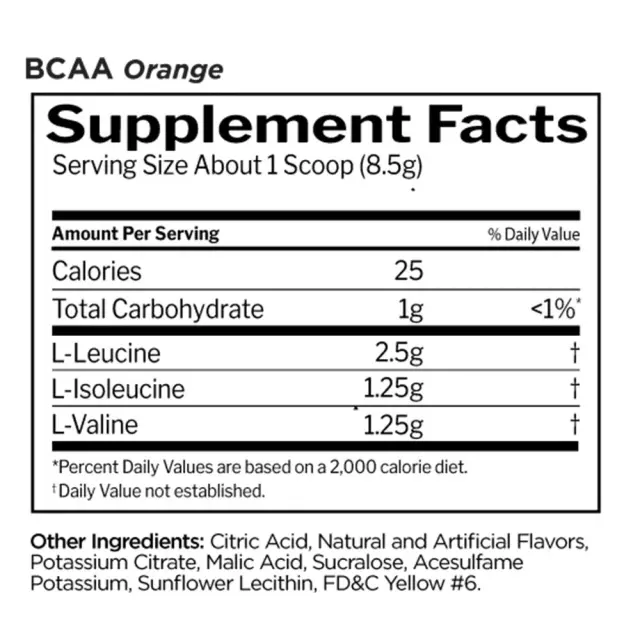 Rule1 BCAAs Orange Burst, 510 g 2