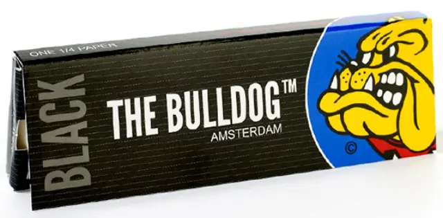 The Bulldog Χαρτάκια - Μαύρο 50φ. - 1¼