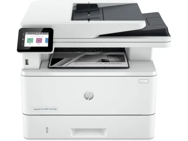 HP Printer LaserJet Pro MFP 4102fdw - 2Z624F