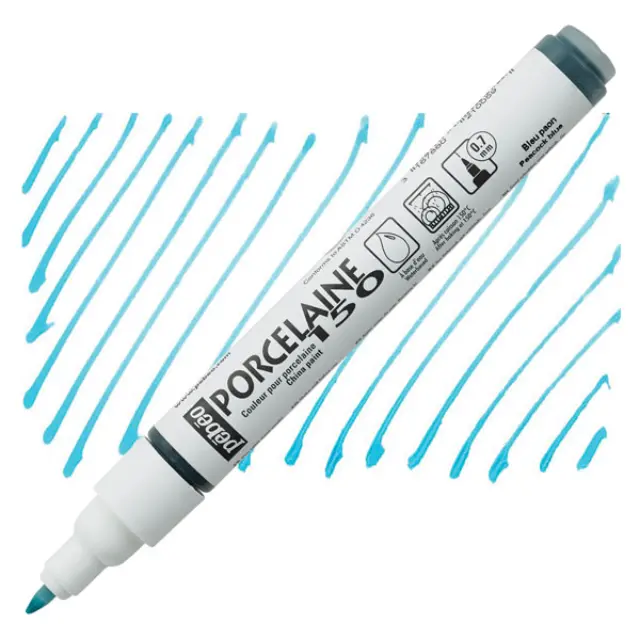 Pebeo Porcelaine Μαρκαδόρος Πορσελάνης - 05 Peacock Blue 0.7mm