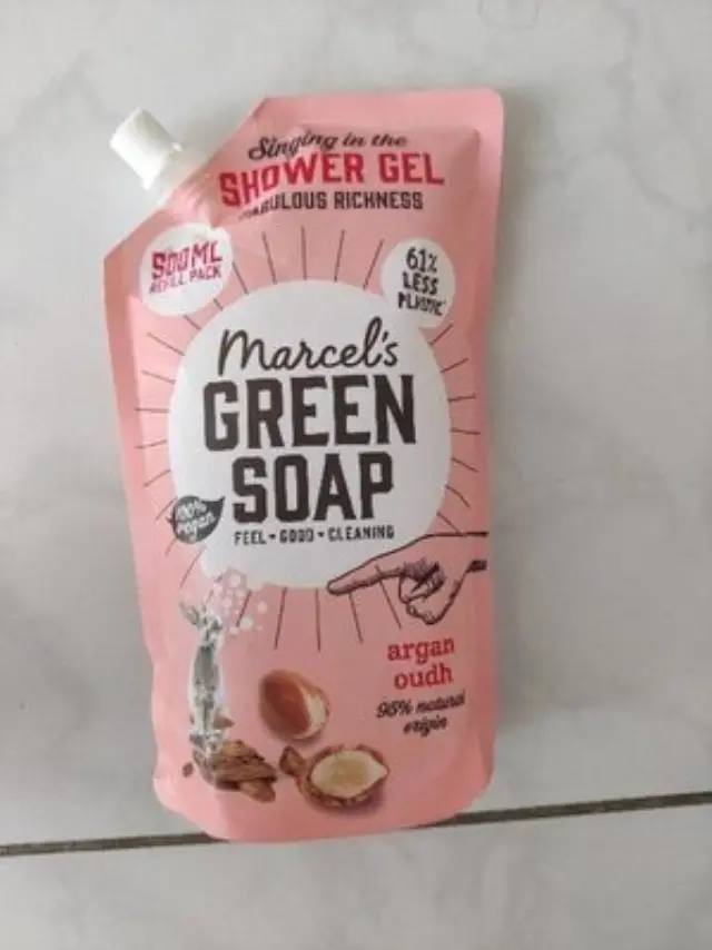 Marcel's Green Soap Ανταλλακτικό Αφρόλουτρο Άργκαν & Ουντ 500 ml