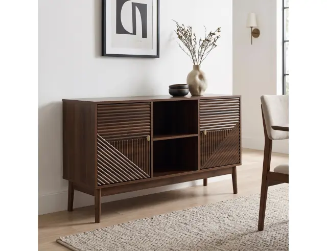 Μπουφές Tiffany Home Deco Factory με διαστάσεις 120x40x70cm - Απόχρωση Καφέ HD0561