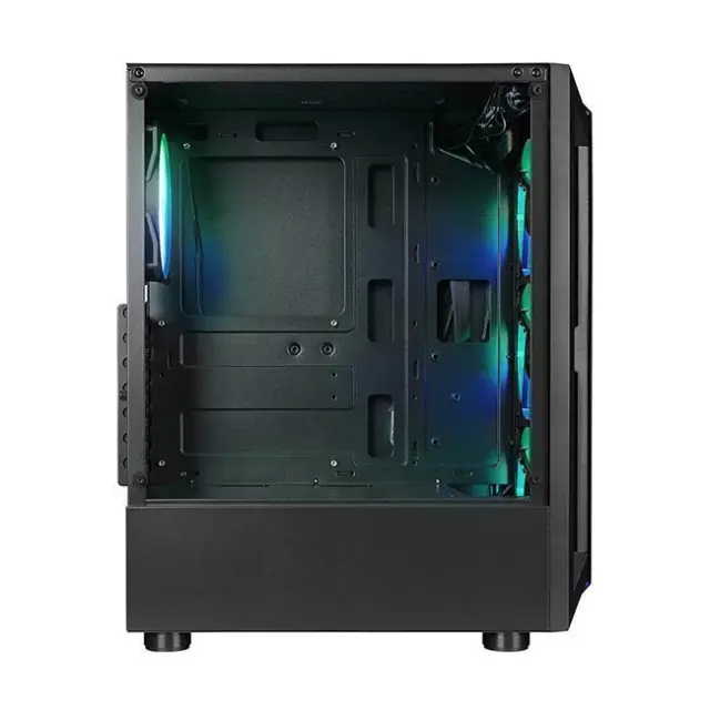 Rampage PC Case SHIVA RGB Midi Tower Black (SHIVA) 2