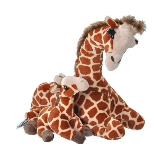 Wild Republic Λούτρινο Μαμά & Μωρό / Soft Toy Mom & Baby: Giraffe
