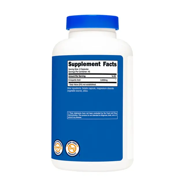 Nutricost D-Aspartic Acid Capsules 2