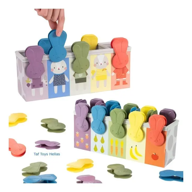 Εκπαιδευτικό Παιχνίδι Δραστηριοτήτων Taf Toys Bunny School Match & Count T-13215