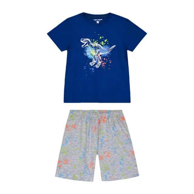 Energiers Παιδική Πυτζάμα Αγόρι Dino Splash, Χρώμα Πολύχρωμο - 1 Y