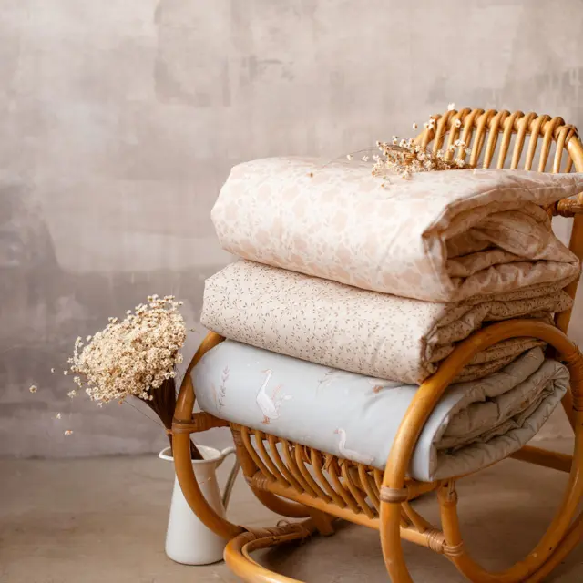Πάπλωμα Βαμβακερό 70x100cm με Μαξιλάρι Primorose Beige Stories 5904067052413 3