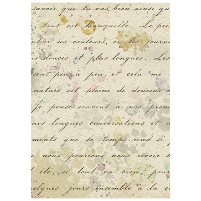 Σετ 8 ριζόχαρτα ντεκουπάζ Backgrounds Stamperia 10.5×14.8cm, Flowers and Poems 3