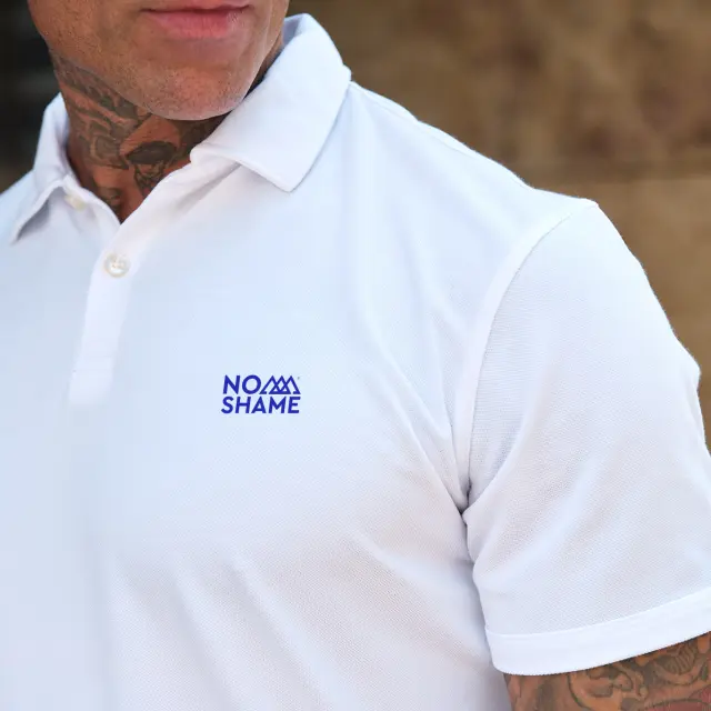 Μπλούζα Polo Noshame® Λευκή - 112403 - XXL 2