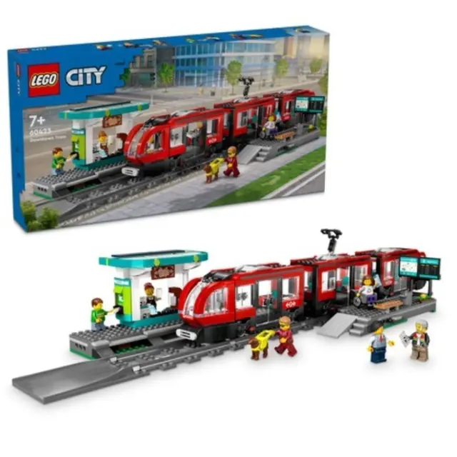 Lego City Tram With Stop (60423) (LGO60423)