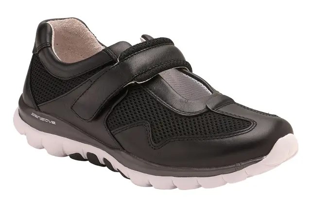 Gabor Sneakers Γυναικείο δέρμα/ύφασμα Μαύρο GAB/46961 57-SCHWARZ 2