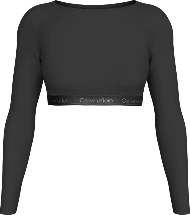 CalvinKlein γυναικείο κροπ μπλουζάκι QF9078-1