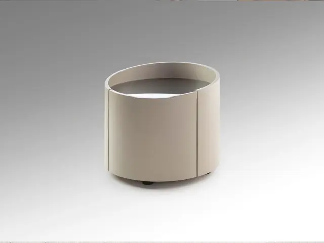 Iza 411844 Night Table Khaki 50 × 43 cm Μπεζ Χακί