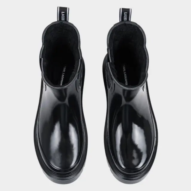 Μποτάκια Karl Lagerfeld Mid Gore KL47140-V00 Μαύρο - 37 3