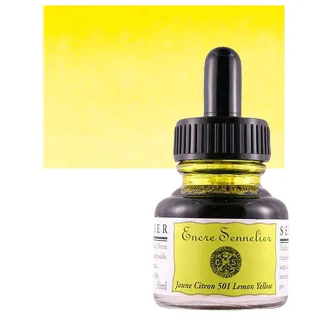 Μελάνι Sennelier - 501 Lemon Yellow - 30ml
