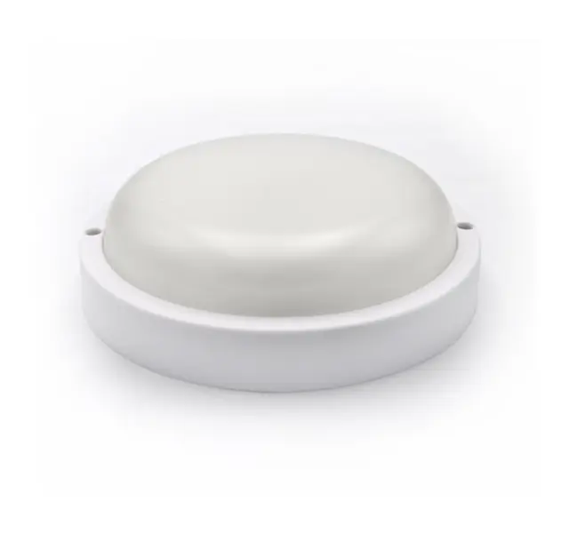 LED ΠΛΑΦΟΝΙΕΡΑ PC ΣΤΡΟΓΓΥΛΗ Φ170mm 12W 4000K IP54 ΛΕΥΚΗ