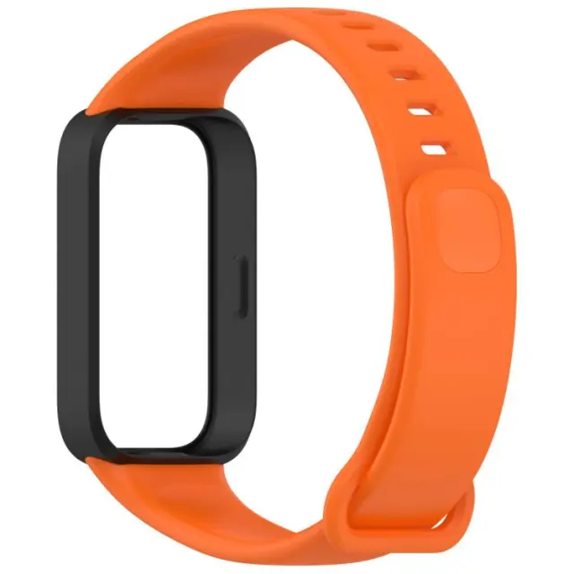 Λουράκι Σιλικόνης για Xiaomi Smart Band 2/8 Active-Orange 2