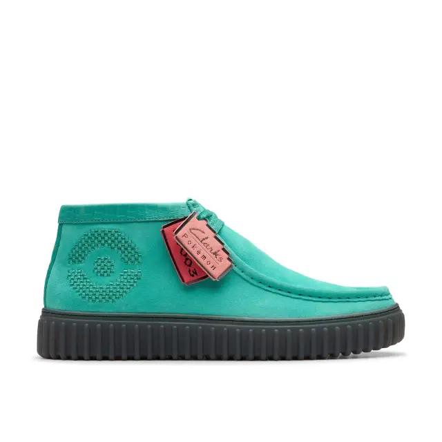 Clarks Torhill Explore Turquoise Nubuck – Pokemon Collection Turquoise Nubuck - 38