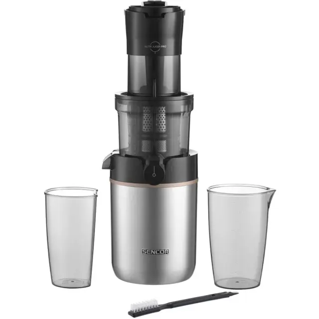 Αποχυμωτής Sencor SSJ 8050SS 200W Nutri Pro Μαύρο/Ασημί