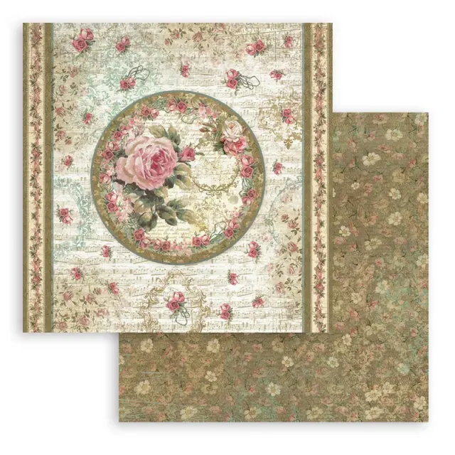 Χαρτιά scrapbooking 10τεμ, 20.3×20.3cm Stamperia, Precious 3