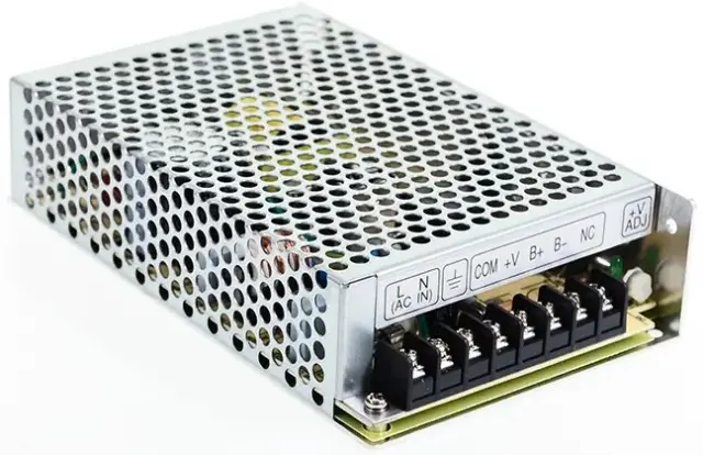 MEAN WELL AD-55A Industrial power supply with backup, 55W, 13.8V